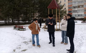 Во дворе дома на улице Изотова в Гатчине обновят детскую площадку