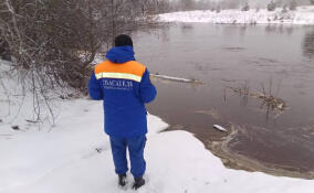 Спасатели Ленобласти продолжают мониторинг обстановки на водоемах