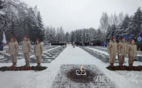 Луга отмечает 81-летие освобождения от фашистских захватчиков