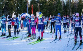 В Выборге проходят соревнования по лыжным гонкам