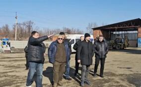 Представители Комитета по дорожному хозяйству Ленобласти посетили Енакиево с рабочим визитом