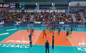 Волейболисты «Динамо-ЛО» обыграли «Кузбасс»