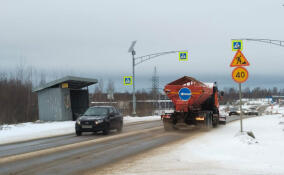 Почти 1 млн кубометров снега убрали в Ленобласти за минувшую неделю