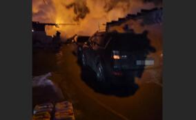 Два человека погибли при пожаре в Приозерском районе