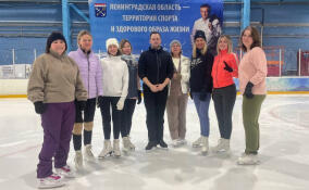 В Ленобласти стартовали тренировки по фигурному катанию для госслужащих