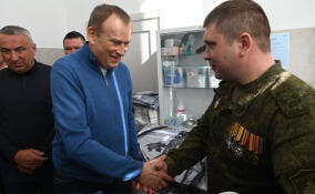 Александр Дрозденко о помощи фронту в Тихвинском ФОК: «Ответственность за судьбу Отечества здесь понимают все»