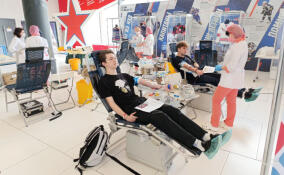 В Хоккейном городе СКА прошел День донора