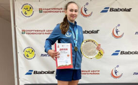 Ленинградская теннисистка одержала победу на первенстве СЗФО