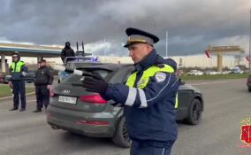 Тотальные проверки прошли на дорогах Петербурга