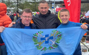 Сотрудники Госветслужбы Ленобласти приняли участие в Царскосельском марафоне