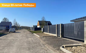 В Ленобласти появилась улица 80-летия Победы