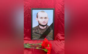 В Тихвине проводили в последний путь участника СВО Сергея Евсеева