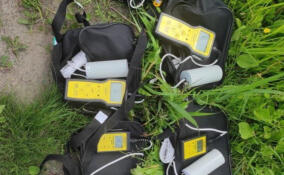 Специалисты проверили воздух после пожара на полигоне ТБО под Тосно