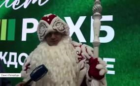 Развлекать гостей на ПМЭФ приехал Дед Мороз из Великого Устюга