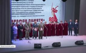 В Новом Девяткино состоялся патриотический концерт «Марафон памяти»