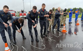 Во Всеволожском районе соревнуются спасатели
