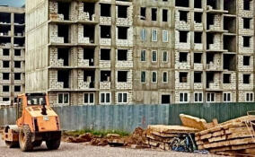 В Рощино возвели монолит дома для переселенцев из аварийного жилья