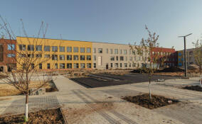 В Новоселье завершается строительство новой школы на 550 мест