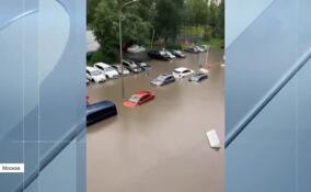 В отдельных районах Москвы менее чем за два часа выпала месячная норма осадков