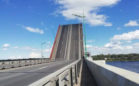 Ладожский мост в ночь на среду разведут на 45 минут