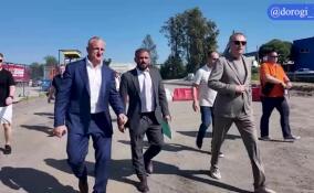 Александр Дрозденко оценил ход реконструкции Колтушского шоссе