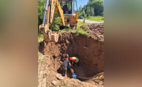 В Пикалево ликвидировали последствия коммунальной аварии