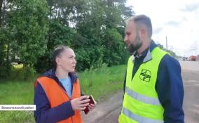 Инспекция участка дороги вдоль Разметелево выявила ряд проблем