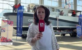 Поисково-спасательный отряд Шлиссельбурга получил многоцелевой скоростной катер