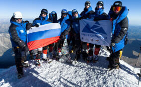 Ветераны СВО из Ленобласти совершили историческое восхождение на Эльбрус