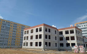 Строящийся детсад в Коммунаре готов на 40%