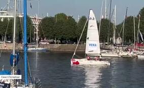 В Петербурге стартовал новый сезон проекта «Паруса возможностей. Я под парусом»