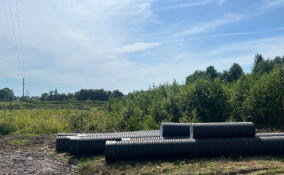 Газ пришел в деревню Померанье под Тосно