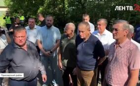 Александр Дрозденко приехал в Приозерский район с рабочим визитом