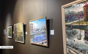 В Петербургском союзе художников открылась выставка работ Валерия Илюшкина