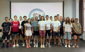 Карим и Анастасия Халили встретились с юными биатлонистами Ленобласти