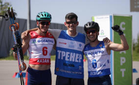 Ленинградские спортсмены завоевали серебро на чемпионате России по лыжероллерам