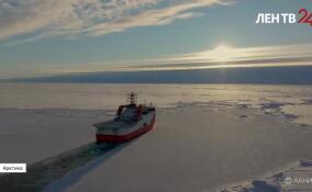 Научно-экспедиционное судно «Академик Трёшников» доставит смену полярников на станцию «Северный полюс-42»