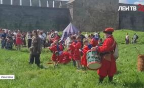 В Ивангородской крепости прошел фестиваль «Былины и богатыри»