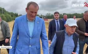 Александр Дрозденко посетил племенной завод «Рапти»