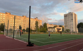 В Кингисеппе обновили стадион школы №3