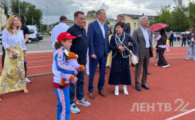 Александр Дрозденко посетил День физкультурника в Гатчине
