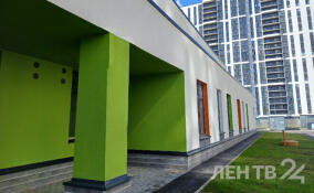 Новый детсад в Буграх готов почти на 90%