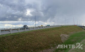 Александр Дрозденко оценил ход строительства подъезда к ТПУ «Кудрово»