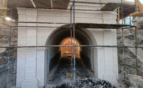 Завершается реставрация Равелинных ворот Аннинских укреплений