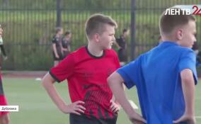 В Дубровке прошел региональный отбор Всероссийского фестиваля дворового детского футбола