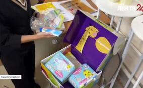 Ленобласть передала 800 подарочных боксов для новорожденных в Енакиево и Мариуполь