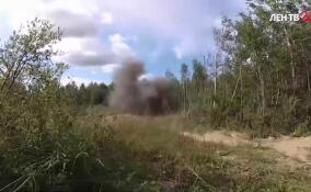 27 единиц боеприпасов времен Великой Отечественной войны уничтожили на специализированном полигоне специалисты ОМОН «Бастион»