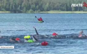 На Большом Симагинском озере состоялся межрегиональный заплыв «ВПИТЕРЕПЛЫТЬ»