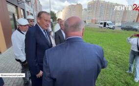 Александр Дрозденко проводит рабочую поездку во Всеволожский район