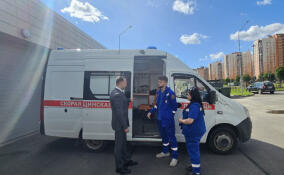 В Кудрово начал работать новый пост скорой помощи